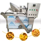Guangzhou Industrial Automated Banana Slice Batch Fryer Plantain Chip Deep Frying Machine