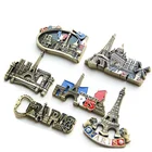 Custom metal made funny custom 3d refrigerator tourist souvenir fridge magnet