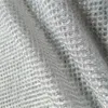 Lurex Square Polyester Transparent Mesh Metallic Fabric For Scarf