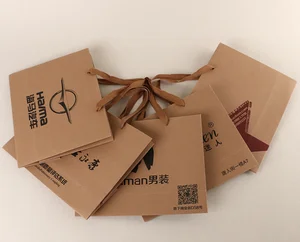 packaging & printing package custom made paper bags gift package