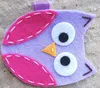 2018 fashion wholesale hotsale product eco friendly arts and craft decorations kids handmade felt owl fabric covered hair clips