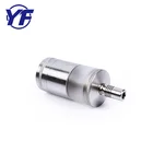 Healthy Life CNC Lathe Turning Machining Electronic Metal Smoking Pipe Parts Stainless Steel Cigarette Fitting