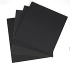 1mm 2mm 3mm Black Cardboard Paper Sheets Paperboard Material