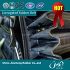 China Supplier Corrugated Sidewall Large Angle Rubber Conveyor Belt For Coal Mine Used With Fire Resistant