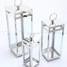 Vintage style outdoor Garden Decoration Antique Special Metal Stainless Steel Candle Lantern