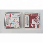 thermometer insert acrylic fridge magnet frame