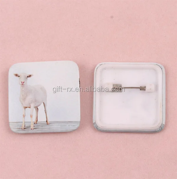 promotional cheap custom plastic badge for kids