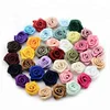 Custom Acetate 25mm Mini Satin Ribbon Rose Flowers