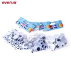 White Wobbly Eyes Oval Googly Eyes Adhesive white wiggly eyes