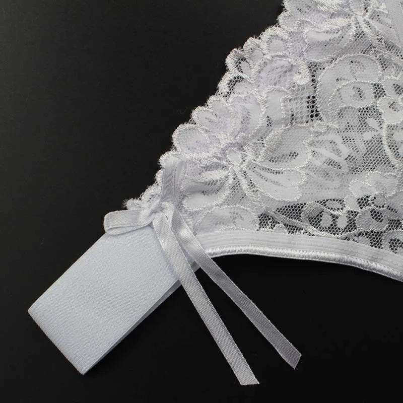 Stock Lace bowknot transparent sey panties women underwear thongs bragas Everyday daily Underwear Women briefs String G String T