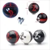 Round Ball 6-Speed Manual/Automatic Car Gear Shifter Lever Shift Knob 3 Adapters