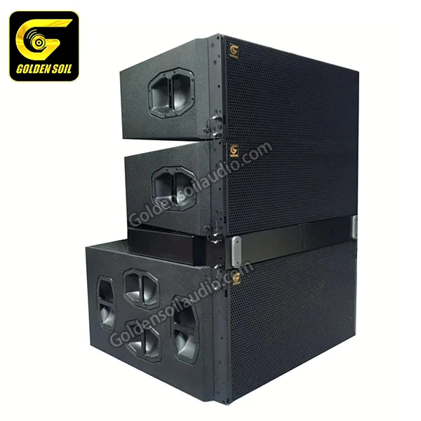 J8 3 Way Line Array Speaker Top Speaker Dual 12 Inch Speakers