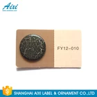 Low price metal button snaps for leather chinese button knots
