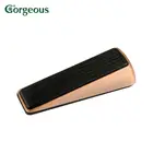 Gorgeous Hardware Solid Rubber Door Stopper Wedge ,Glass Door Wedge