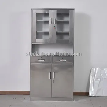 Stainless Steel Medical Cabinet Storage Cupboard View Stainless