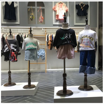CHILD MANNEQUIN Clothing Display Hanger Form Girl Dress Boy Pants 36M Fabric 