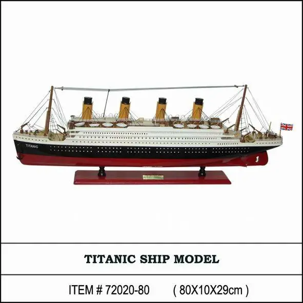 titanic ship & boat mode, wood maetrial, can add light