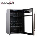 JC-98D Wine Cooler Wine Fridge Adjustable Dual Temperature Wine Appliance