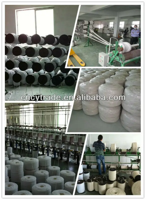 bleach white recycled cotton mop yarn for mops string thread for industrial floor cleaning