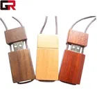 Newest present wooden box bulk general u-disk pen usb flash drive