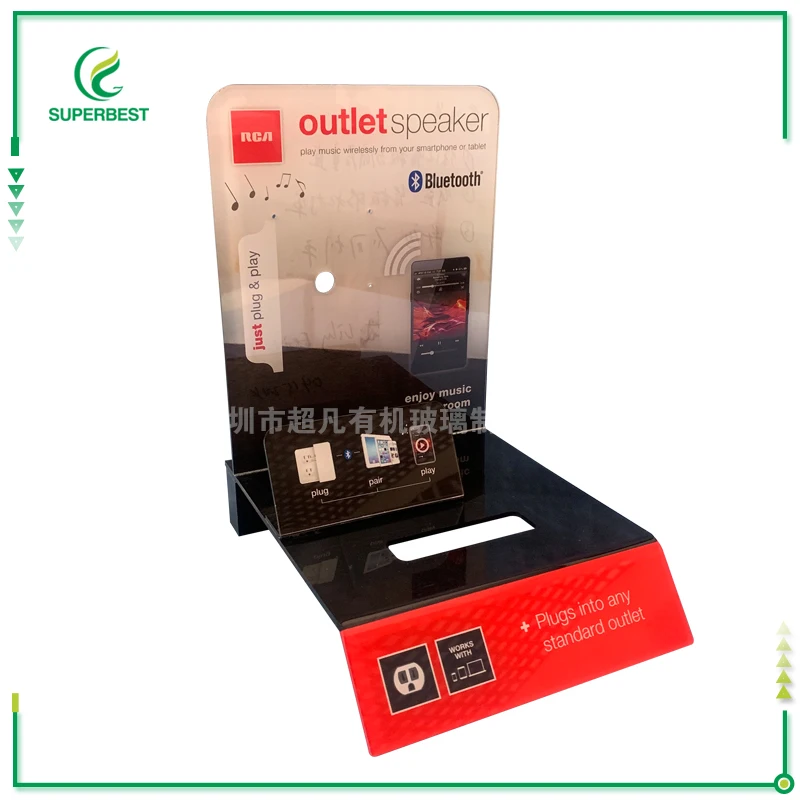 Bluetooth speaker acrylic display with LED light - ANKUX.COM