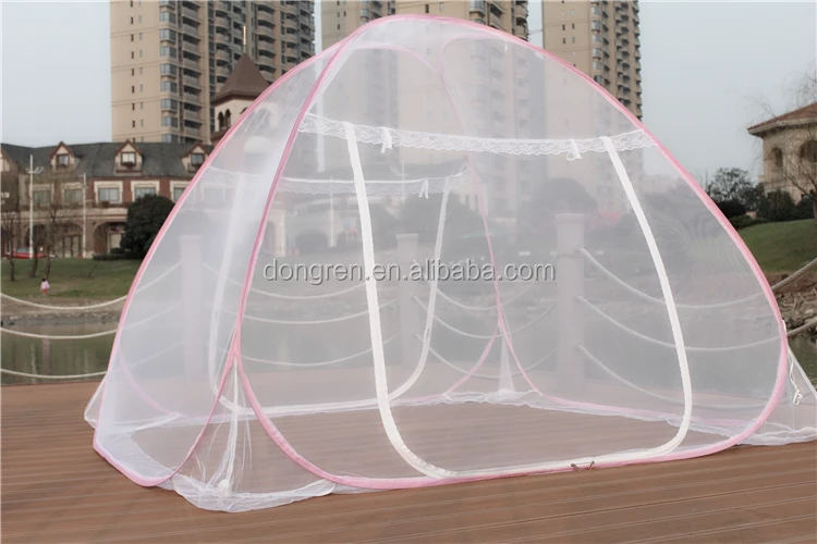 folding mosquito net and plain pop-up mosquito net