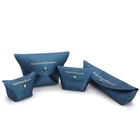 Custom Traveling Jewelry Pouch Made of Brushed PU Leather Jewelry Bag