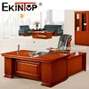 Foshan plywood office desk office antique table with movable pedestals