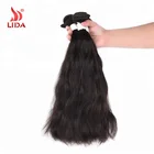 Lida Indian human Hair extensions remy virgin hair Natural wave products straight hair extensions