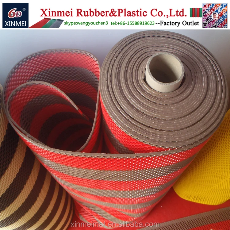 whosale xinmei top quality anti slip resin pvc carpet vinyl mat