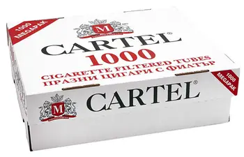 cigarette tubes cartel 1000