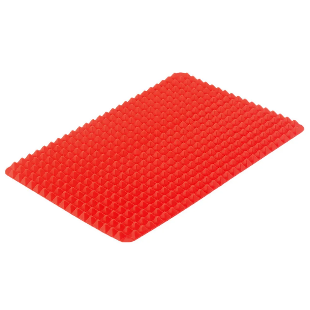 Silicone Cooking Mat Kitchen Red Pan Nonstick Silicone Baking Mat Mould Cooking Mat Oven Baking Tray Kitchen tools