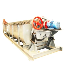 Energy saving sand spiral washer for separating