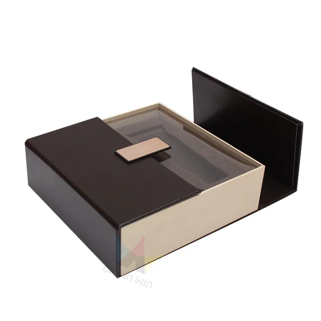 custom design cardboard with magnet for jewelry gift paper