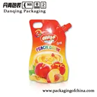Gold supplier! Laminated Material and Heat Seal liquid Juice Pouch With Corner Spout