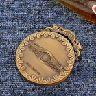 souvenir hot sale wholesale china style customized logo metal badge ancient copper
