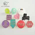 hot selling bulk latest brooch design for gift