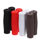 1" Coke Bottle Rubber HandleBar Grips for Honda Yamaha Suzuki Kawasaki Harley