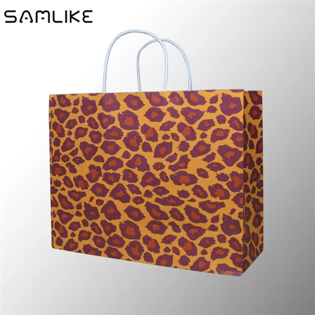 wholesaling fashion shopping luxury gift kraft paper bags with