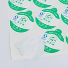 No MOQ China Factory Logo Printed Self-adhesive PVC Customized Label Sticker