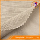 100%polyester tricot burnt out brushed velvet fabric for sofa