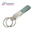 China supplier pu leather keychain blanks+blank leather keychain manufacturers india