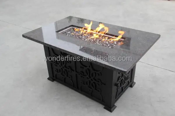 Luxus Outdoor Gas Feuerstelle Tisch - Buy Feuerstelle Tisch,Gas