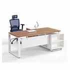 China Cheap modern new computer furniture melamine table executive office desk