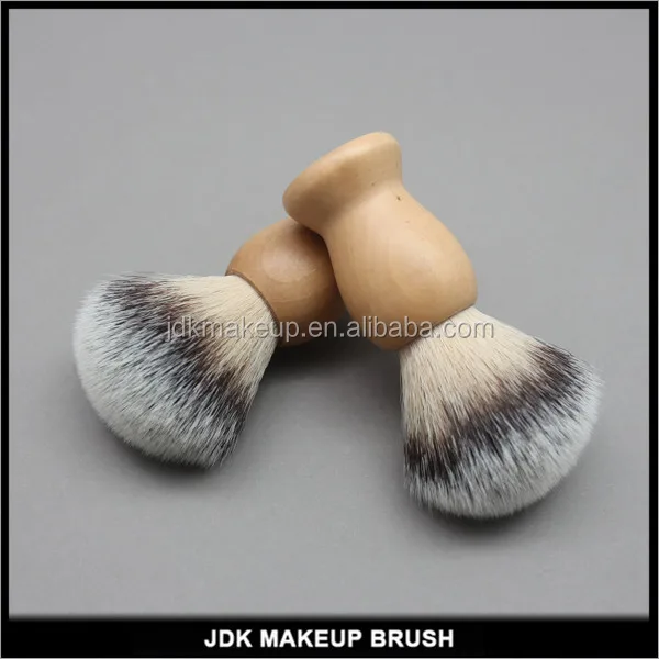 men"s cheap wooden professional makeup shaving brush with