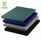 Hotel hall conference room sound absorbing cotton wall covering fabric acoustic panel