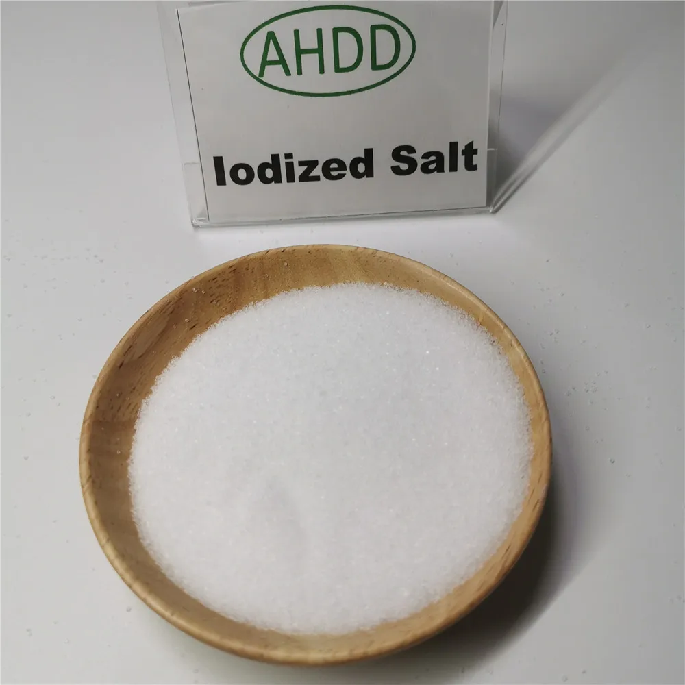 white color pure dried vacuum salt/food iodized salt