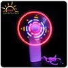 Made in China Flashing light up LED Fan, Decorative led flash light fan wholesale for festival