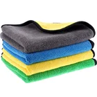 China Factory Wholesale Soft Thick Water Absorbency Quick Dry Hair Microfiber Towel For Cleaning