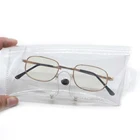 Clear plastic glasses case transparent glasses bag